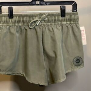 NWT Roxy No Bad Waves Boardshorts Dark green Women's Small